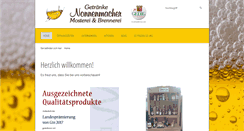 Desktop Screenshot of getraenke-nonnenmacher.de